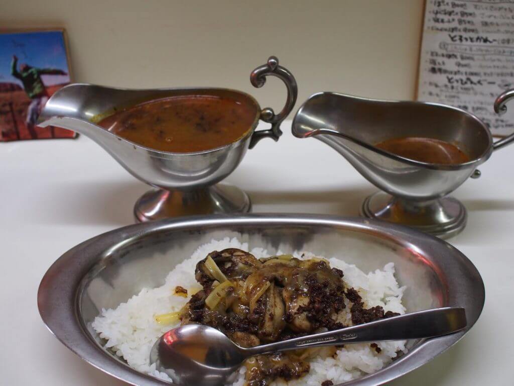 カレーの店うどん　オイスターオブゴッド