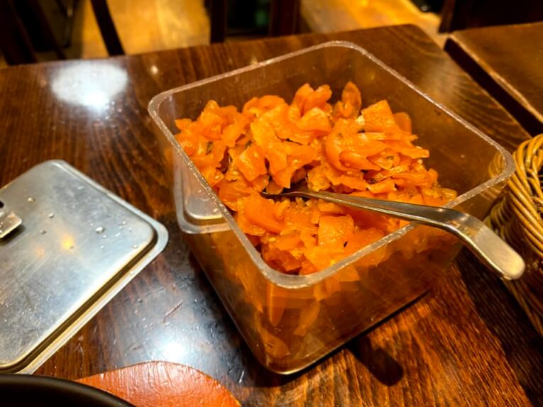 ホットスプーン　福神漬け