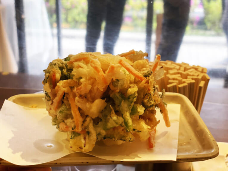 一福のかき揚げ