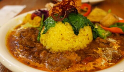 極ラムと蜂蜜の脳カレー｜極喱（新宿）