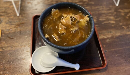 カツカレーそば｜泰明庵（銀座）