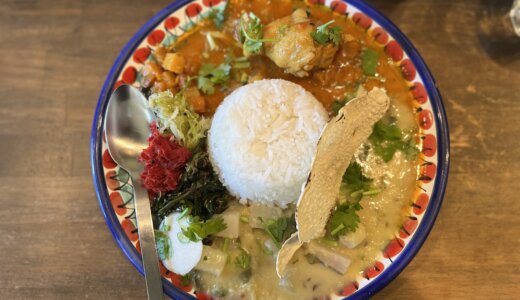 カレー２種プレート｜Indian Canteen AMI（駒沢大学）
