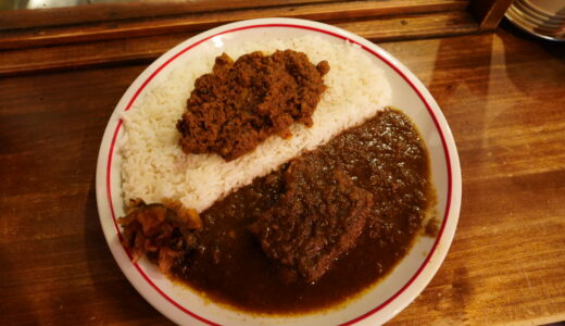 ポークビンダルーと牛キーマ｜カリーショップくじら（高円寺）