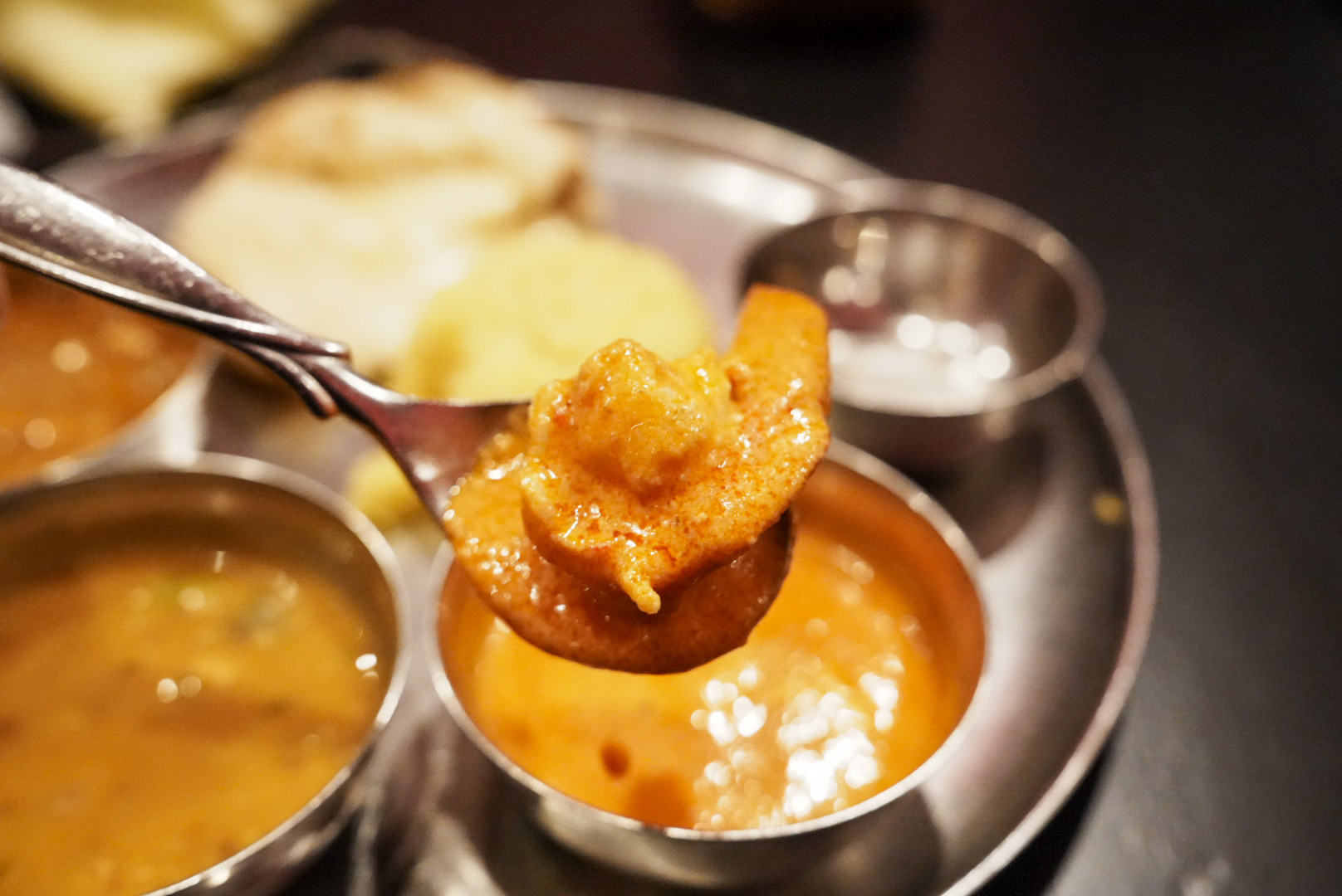 クリーミー海老カレー