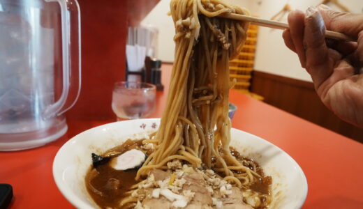 煮干しカレー中華そば｜中華そば ふくもり駒沢本店（駒沢大学駅）