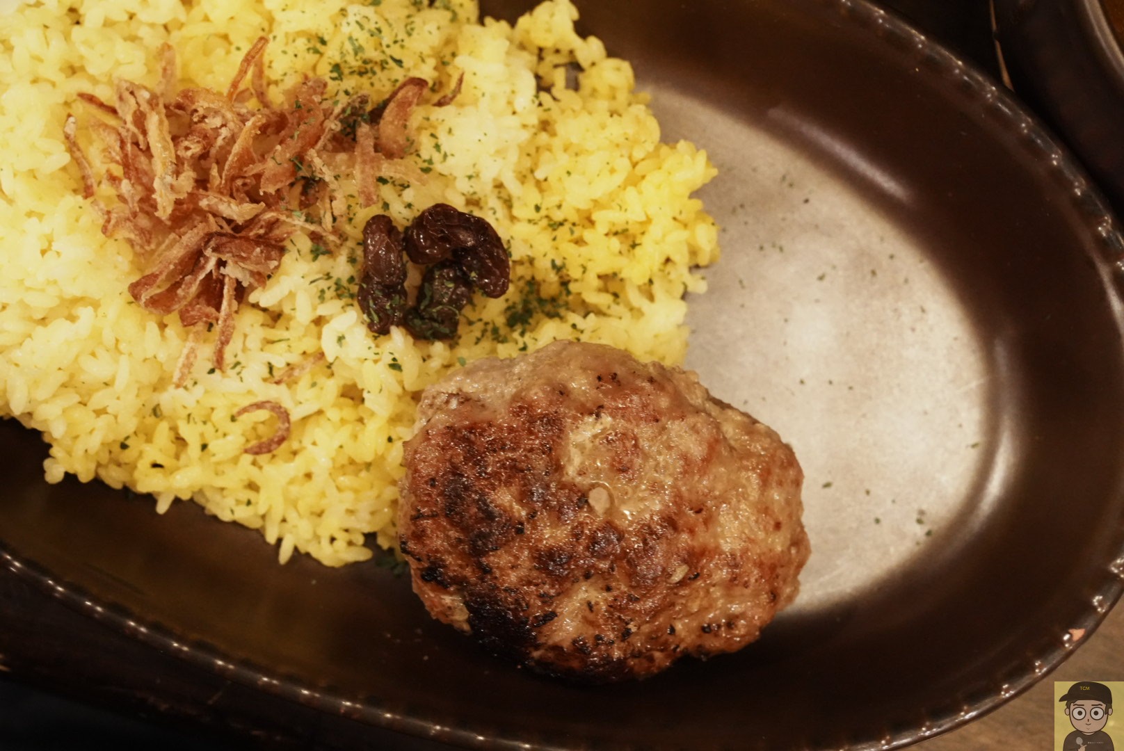 池尻大橋 ビストロ喜楽亭「ハンバーグカレー」