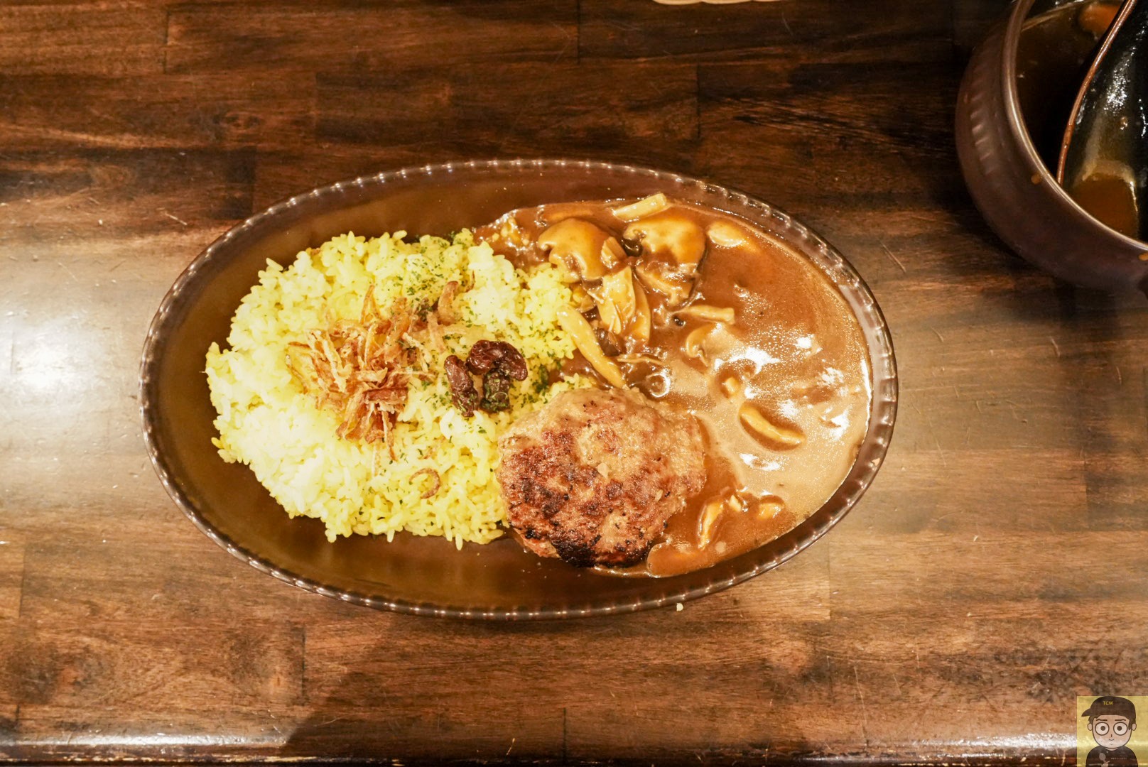 池尻大橋 ビストロ喜楽亭「ハンバーグカレー」