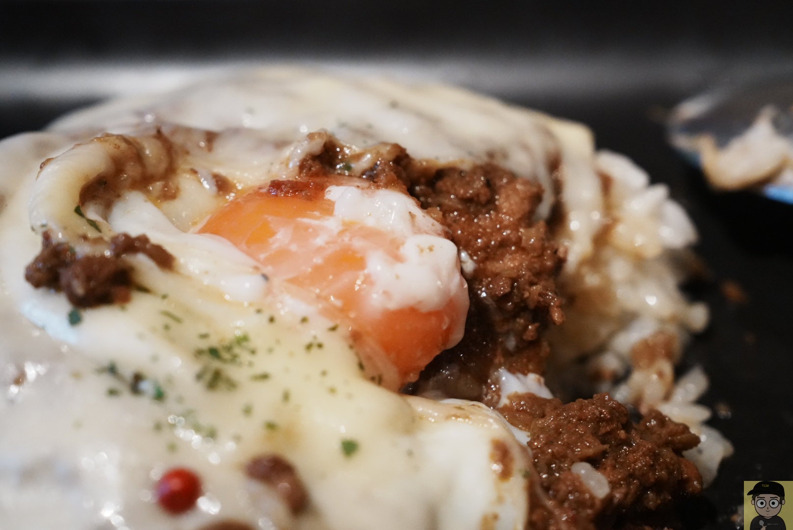 原宿「みのりんご」チーズキーマカレー