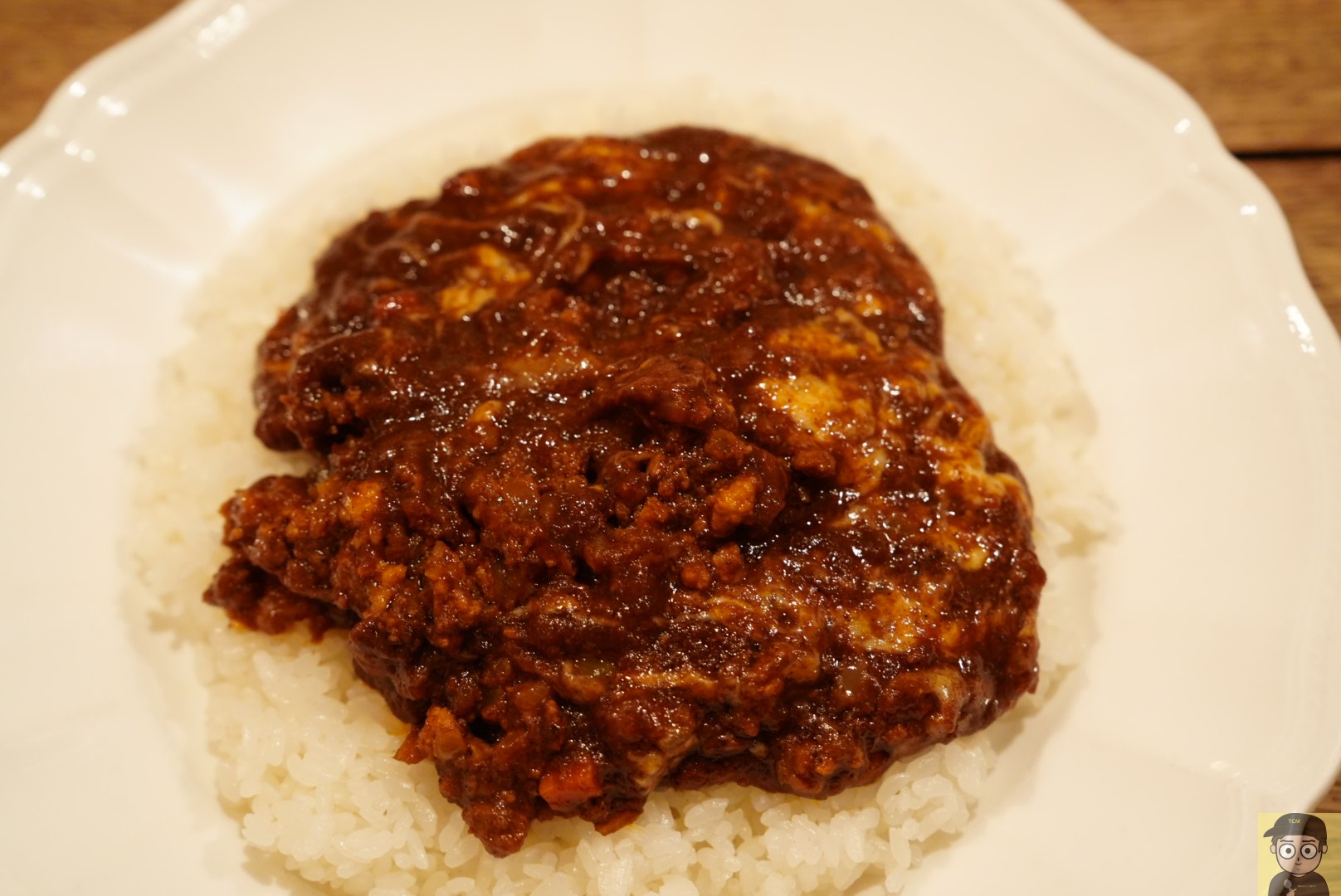挽き肉ゴーダカレー｜欧風カレーキュイボンヌ（茅場町）