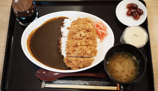 成田空港の制限エリア内にある吉野家サテライト店はカツカレー、ラーメン、定食など幅広いメニューが食べられる