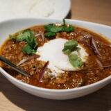 花椒を効かせた粗挽き豚肉のキーマカレー|銀座デリー