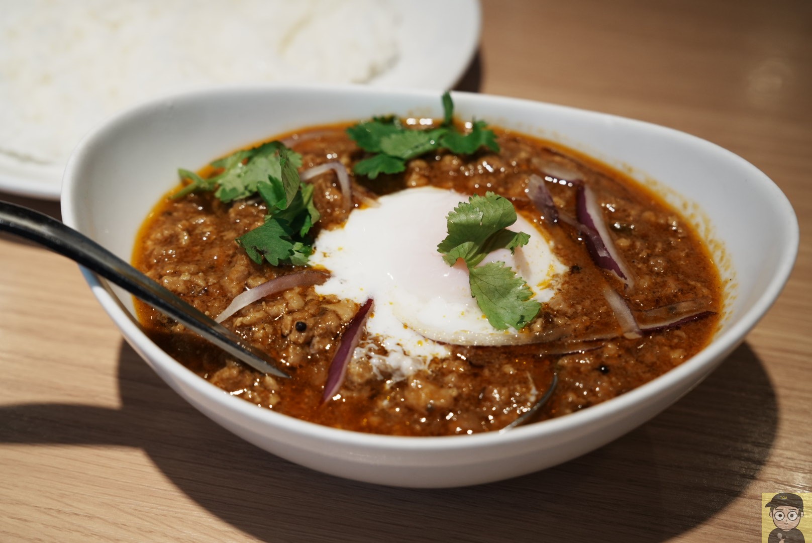 花椒を効かせた粗挽き豚肉のキーマカレー｜銀座デリー