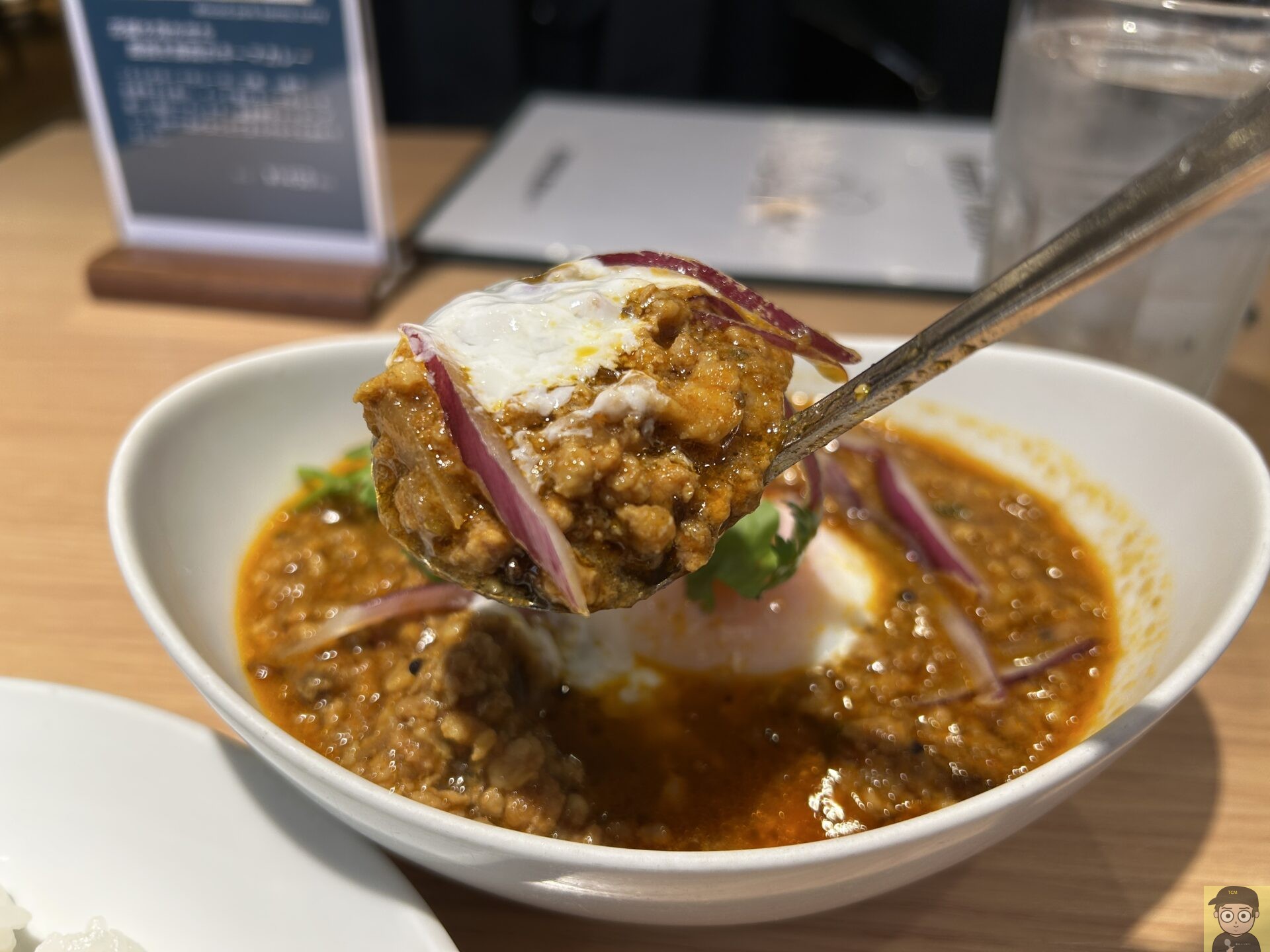 花椒を効かせた粗挽き豚肉のキーマカレー｜銀座デリー