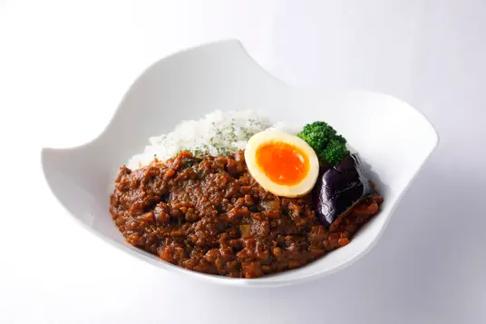 資生堂パーラー サロン・ド・カフェ 7thアニバーサリー限定 キーマカレーセット