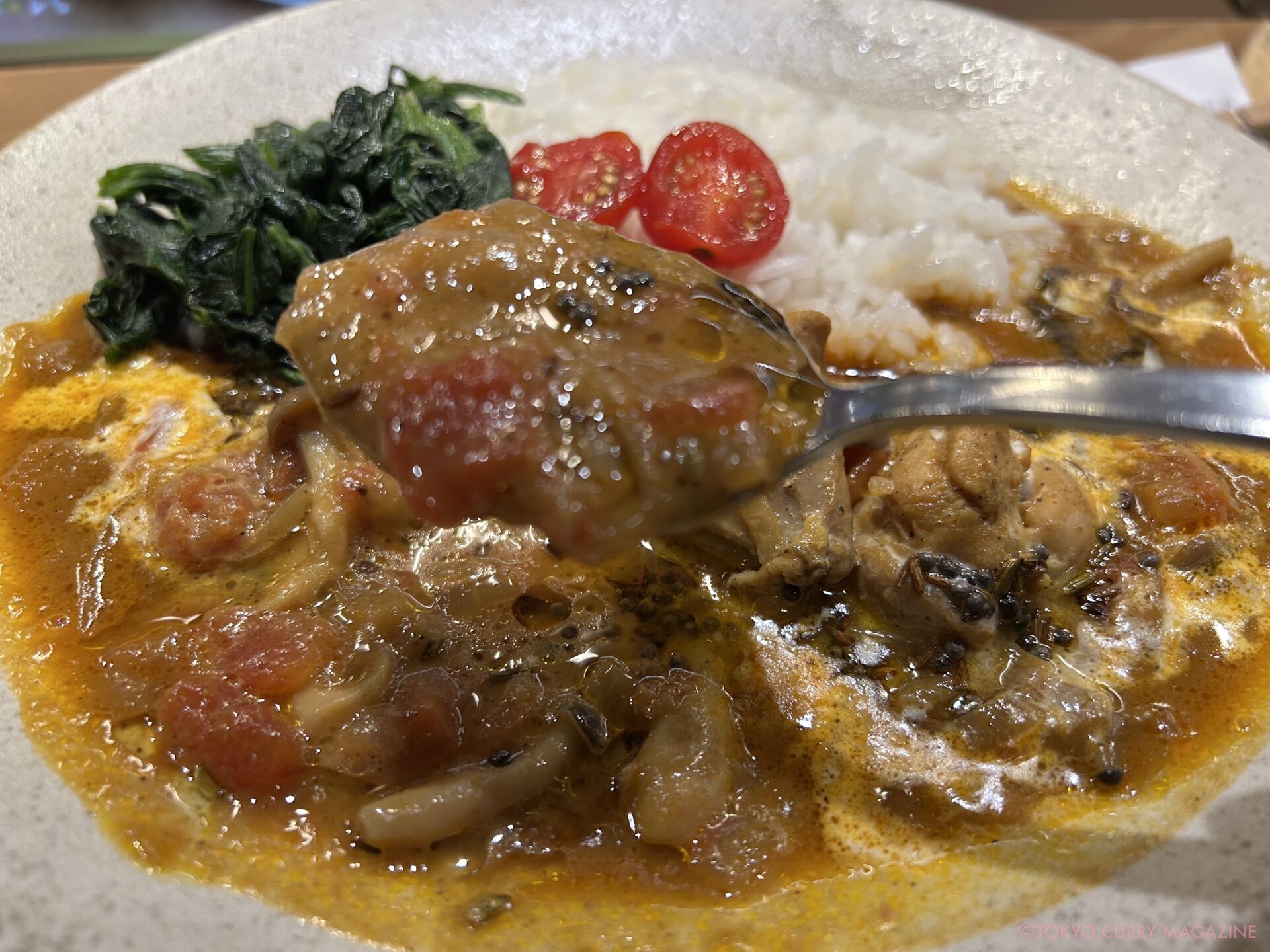 夢眠カレー｜Spice&Vegetable 夢民（虎ノ門）