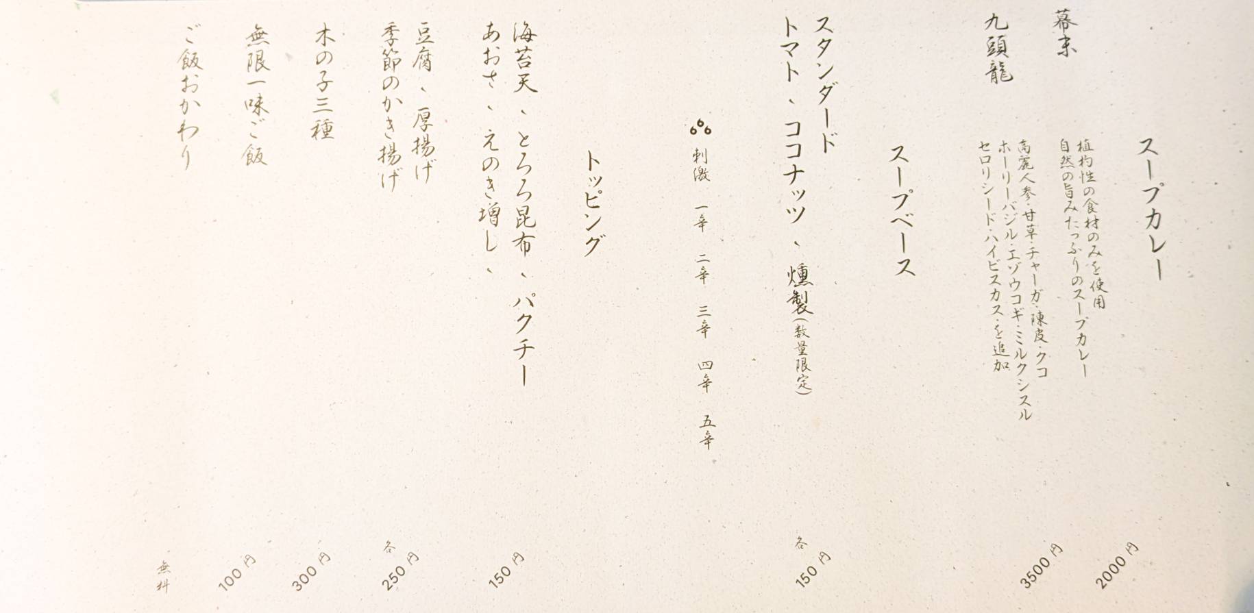 幕末カリー（神泉）