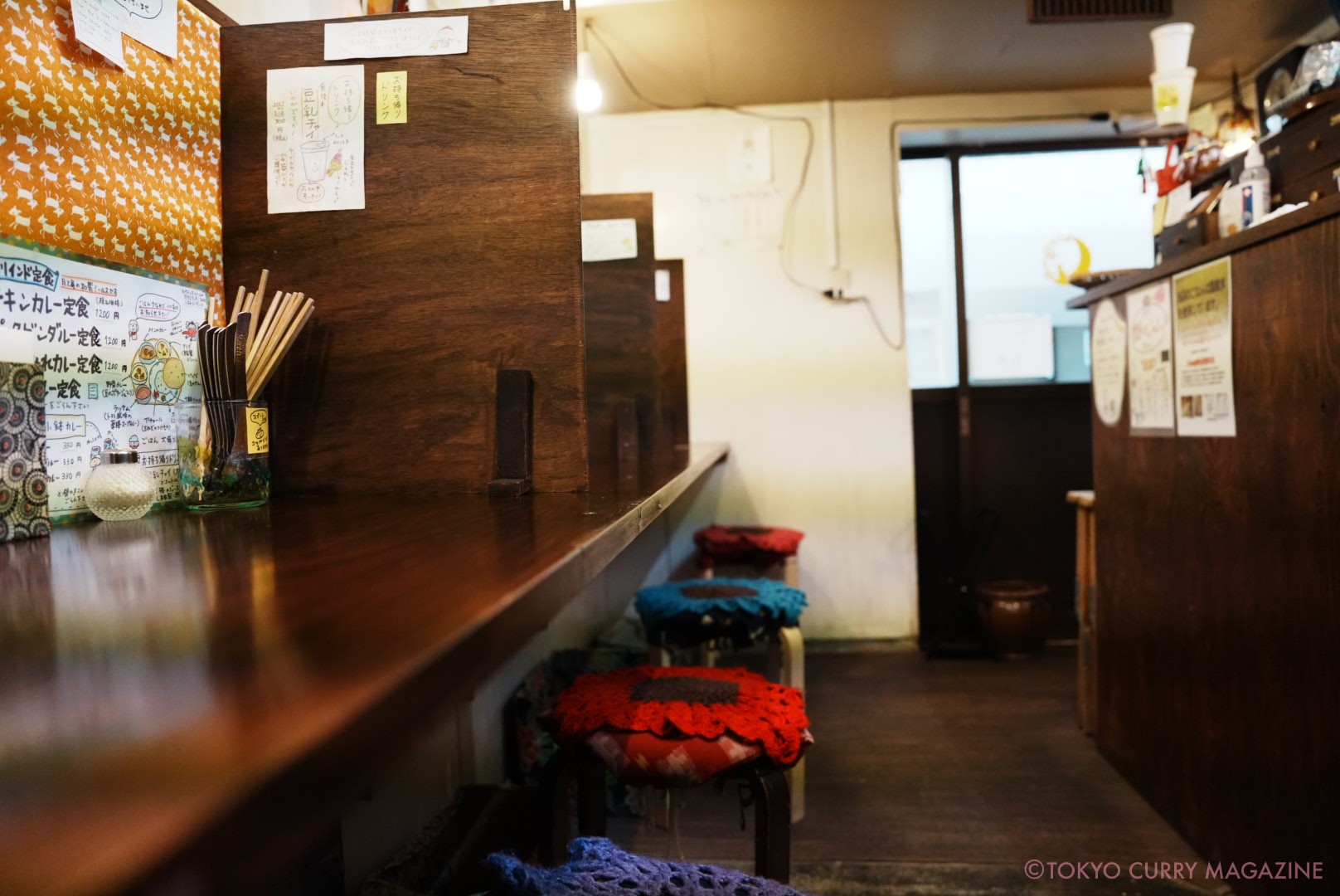 森下「月と亀」深川インド定食 鰯のつみれカレー定食