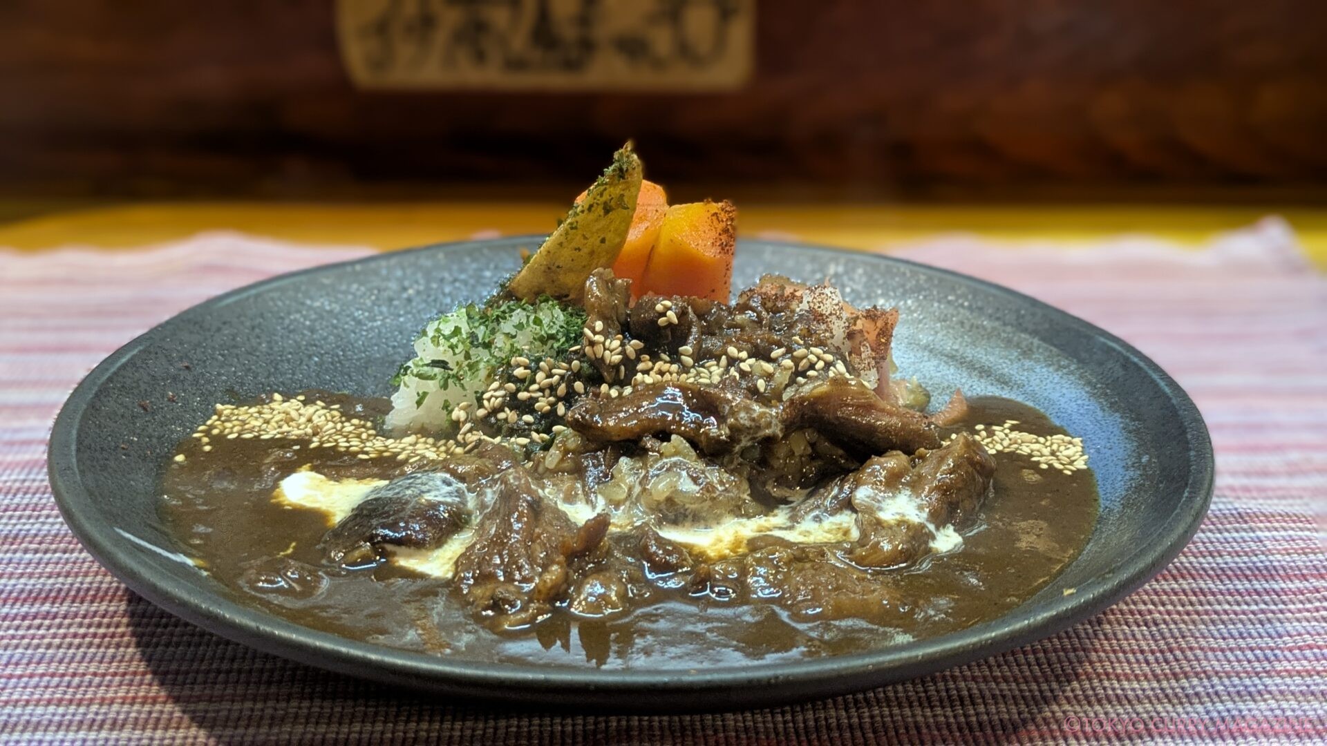 牛すじカレー│弱尊(岐阜・高山)