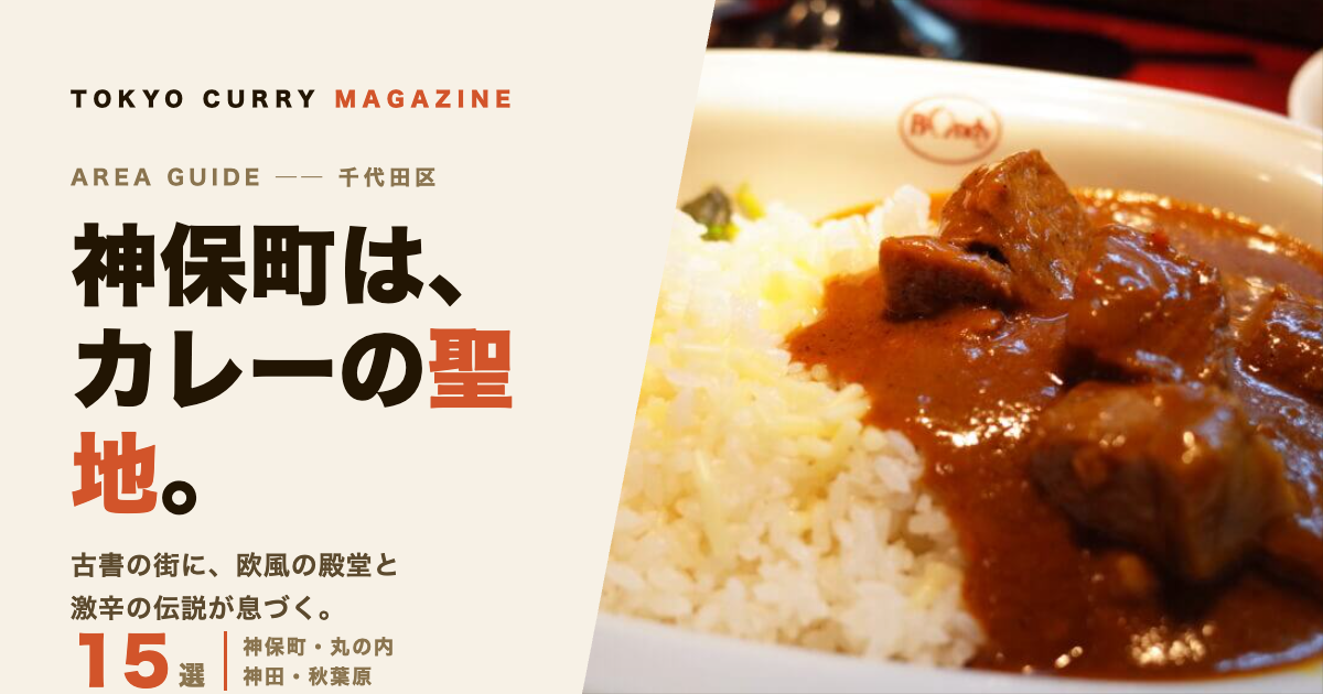 神保町・千代田区の名店カレー15選