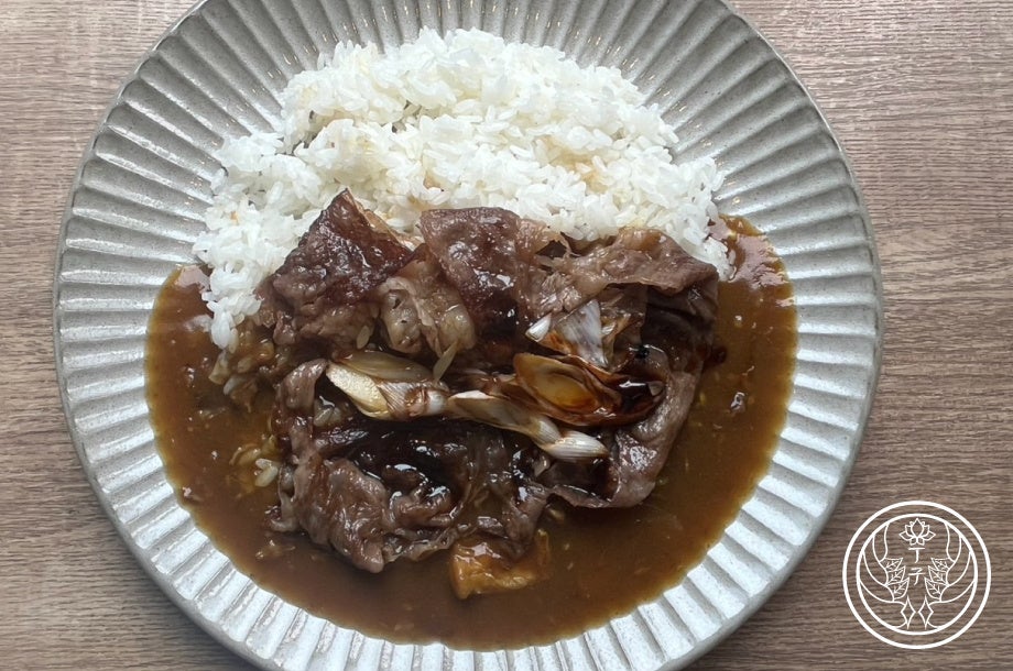 ＜北浜 丁子＞黒毛和牛すき焼きカレー 2,700円(1人前)