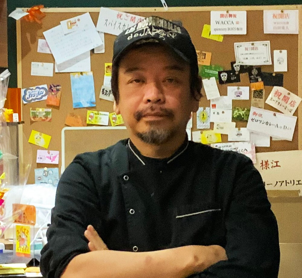 トーキョーニューミクスチャーヌードル 八咫烏 CHIKARABO 店主の居山勢