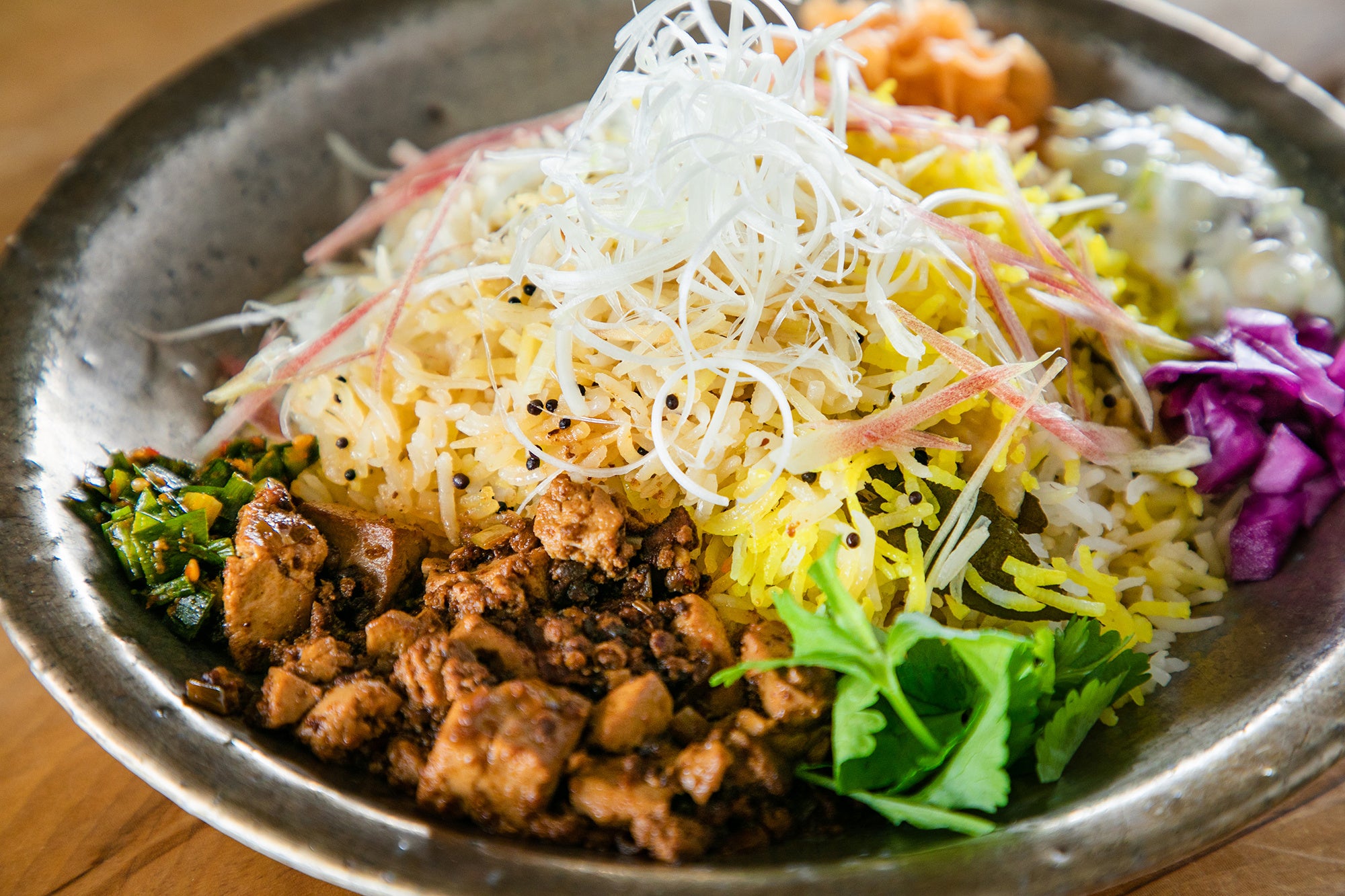 京都・四条烏丸のビリヤニ専門店『INDIA GATE』のビリヤニ